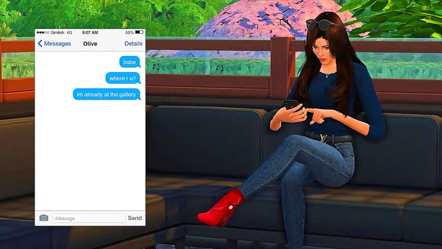 Sims-4 Celeb Cuckold Threesome Hot 3D Anime Girls Seduce Him Hard!