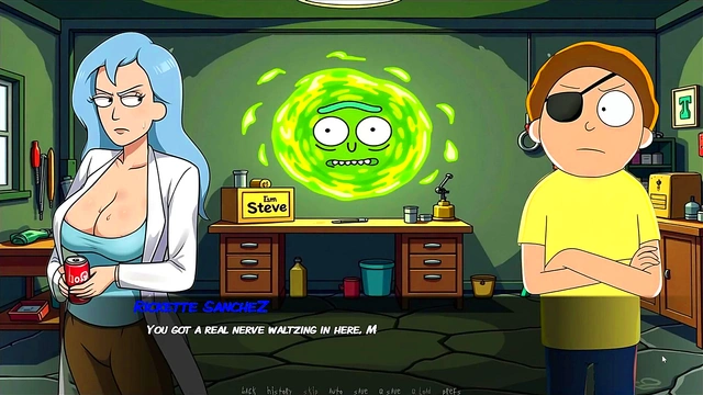 S ky Succubus Tempts Evil Morty for Giant Cock Cremes & Busty Orgasms Playthrough