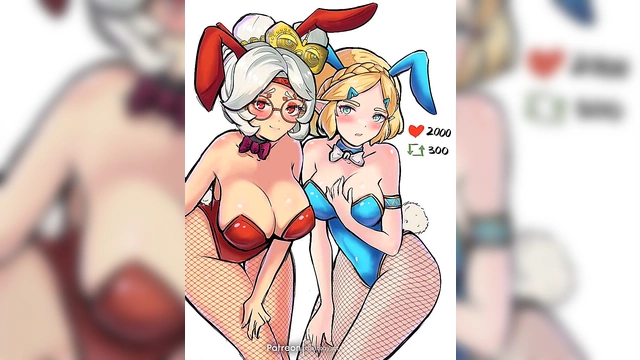 Sensual Bunny Anime Girl Gets Fucked By LustController NIntendoKiss