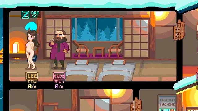 Hot Pixel Art Girls Swap Partners for Horny Sex Orgy Fun!