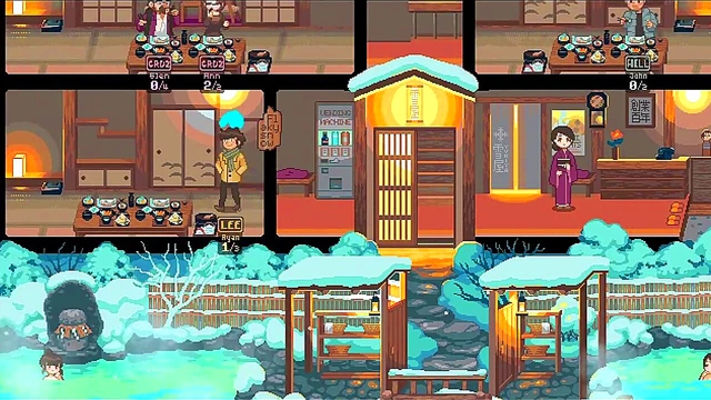 Hot Pixel Art Girls Swap Partners for Horny Sex Orgy Fun!