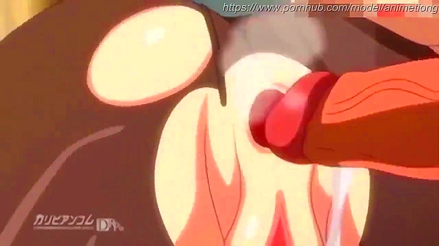 Seductive Anime Babe Gets Hardcore Cocksucked & Fucked Raw Till She Squirts Hard