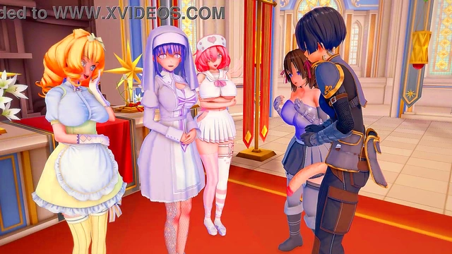 3D Anime Netorare Compilation Hot Adventure Girls Get Fucked Raw