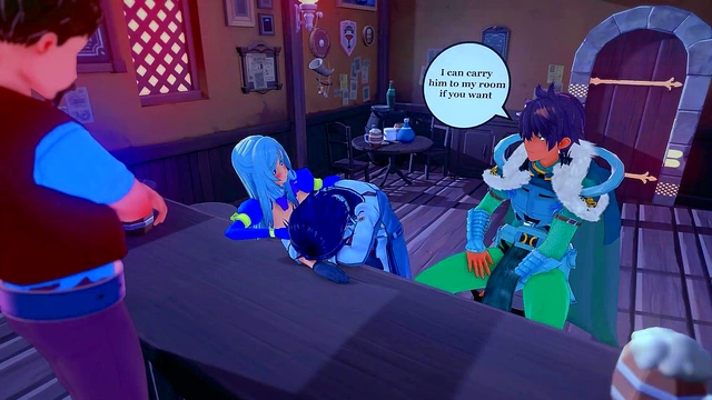 3D Anime Netorare Compilation Hot Adventure Girls Get Fucked Raw