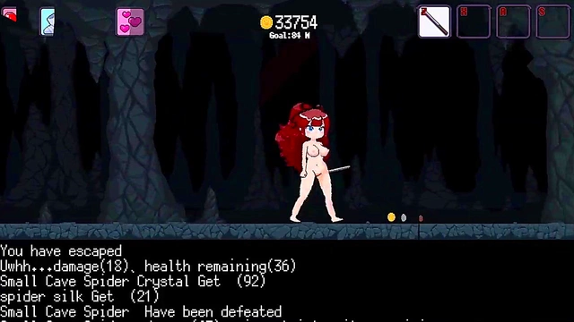 Cute Brunette Enjoys Intense Sex With Enemies in Erotic Anime Game