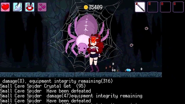 Cute Brunette Enjoys Intense Sex With Enemies in Erotic Anime Game