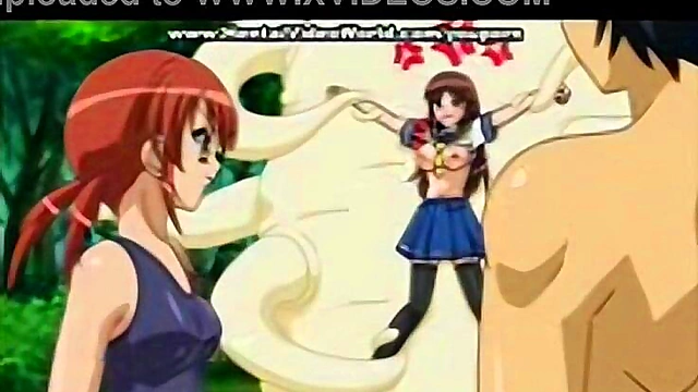 Cute Anime Girls Bound Up Tight for Rough Bondage Sex Fantasies