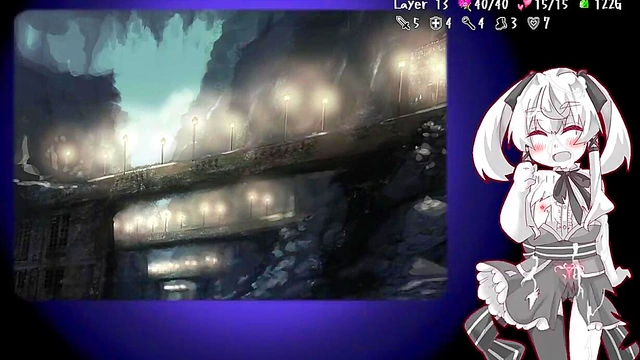 Horny Monster Fucks Anime Girl's Pussy for Cum-filled Fantasy Sex Scene