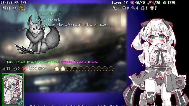 Horny Monster Fucks Anime Girl's Pussy for Cum-filled Fantasy Sex Scene