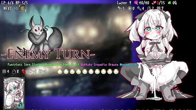 Horny Monster Fucks Anime Girl's Pussy for Cum-filled Fantasy Sex Scene