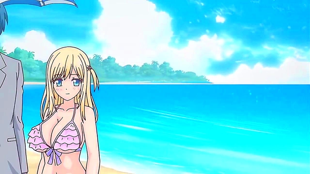 Anime Goddess Gets Hardcore Anal Sex & Facial In Dearest Blue