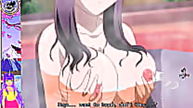 Horny V-Tuber Brunette Sucks Dick for School Days Anime Orgasm