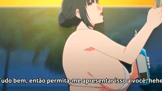 Seductive MILF Sucks Dick & Gets Pounded Hard for Hot Anime Creampie Finish