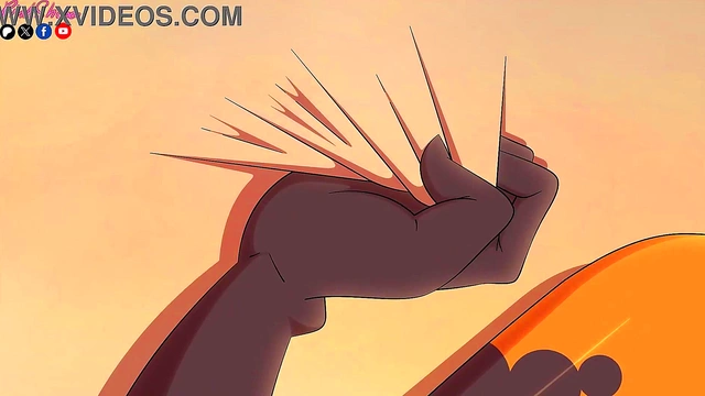 Furry Anime Babe Gives Hot Blowjob Then Gets Fucked Hard