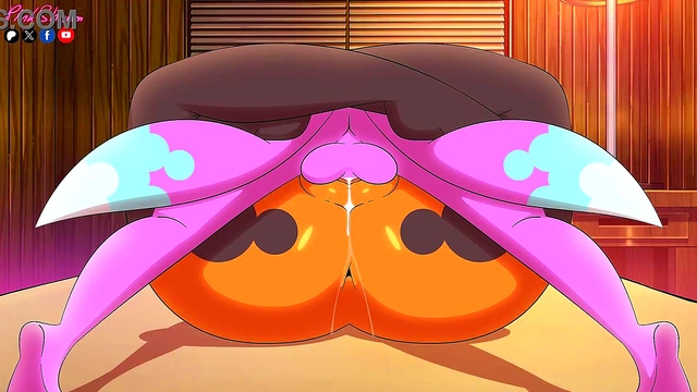 Furry Anime Babe Gives Hot Blowjob Then Gets Fucked Hard