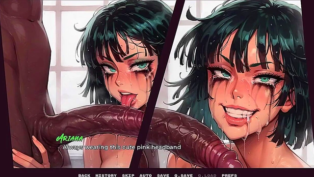 Black Cock Sucks Pussy In Wet Anime Blowjob Date Night Fantasies