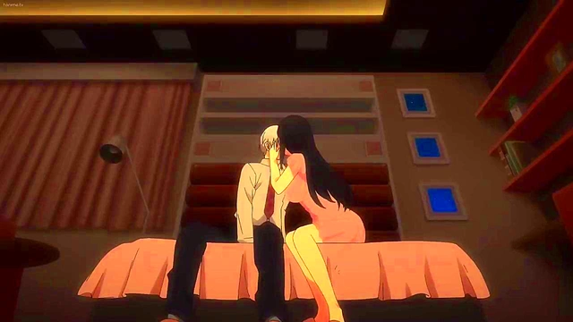 Huge-Titted Anime Babe Gets Sucked Into Uncensored College Orgy for Hardcore Sex Fest