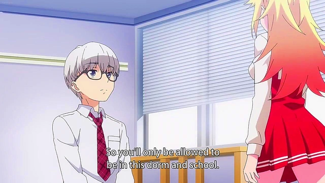 Huge-Titted Anime Babe Gets Sucked Into Uncensored College Orgy for Hardcore Sex Fest