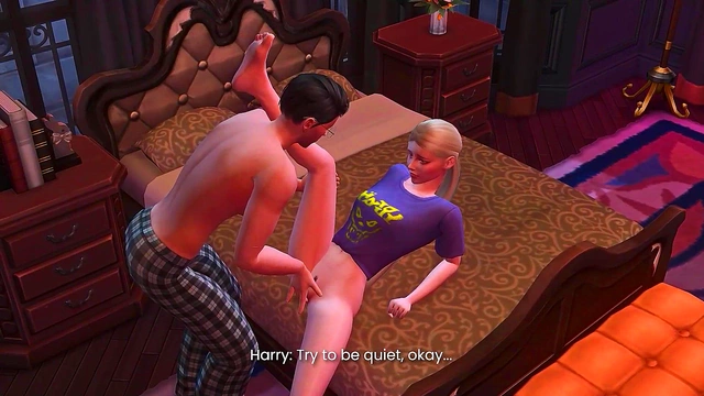 Harry Potter x Fleur Delacour Sims 4 Style Sex Scene for Naughty Fans