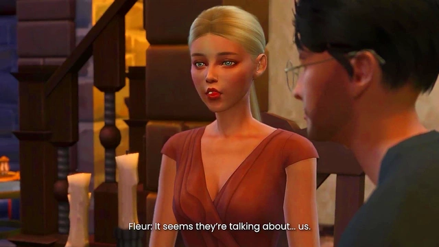 Harry Potter x Fleur Delacour Sims 4 Style Sex Scene for Naughty Fans