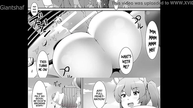 Huge Giantess Futanari Babe Crushes Guy While Fucking Him Roughly With Her Big Dick