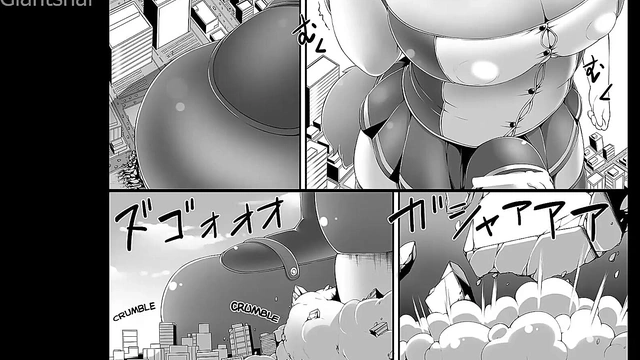 Huge Giantess Futanari Babe Crushes Guy While Fucking Him Roughly With Her Big Dick