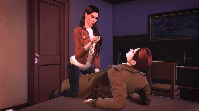 Sensual Edward & Bella's Romantic Twighlight Porn Game Blowjob & Pussy Licking Fantasy