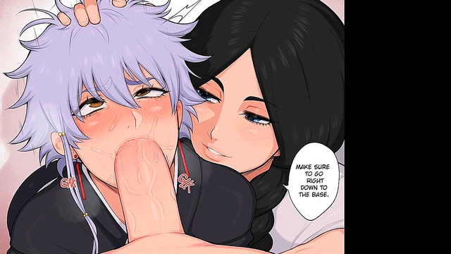 Hot Bleach Anime Scene Features Sultry Girl Giving Intense Blowjob & Sex