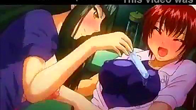 Lesbian Anime Girls Share Intense Oral Sex Scene & Passionate Kisses