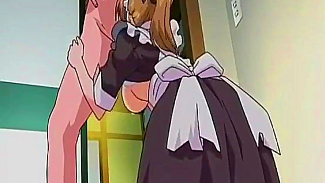 Seductive Anime Maid Gives Blowjob Then Gets Fucked Hard for Hardcore Orgasmic Release