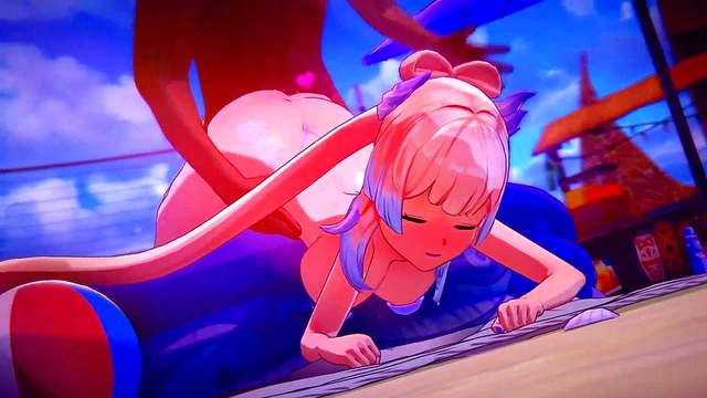 Genshin Impact Hentai Big-Tits Lesbians Get Hardcore Squirting Orgasms & Cums!