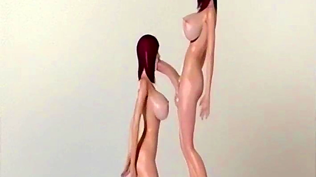 Hot Futanari Babe Fucks Blonde MILF for Explosive Anime Orgasm Adventure