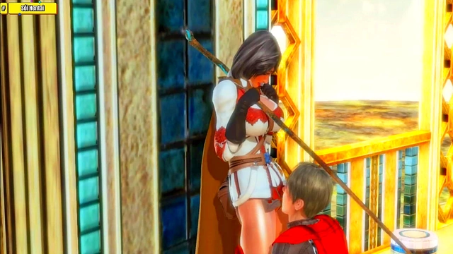 Magic Angel Gets Fucked Hard by Holy Knight for Epic Cumshot Adventure