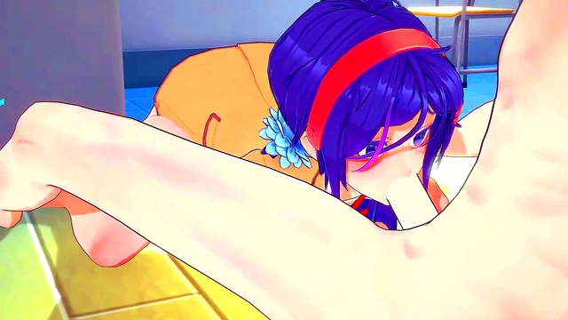 Busty Anime Chick Gets Drenched in Huge 3D Cumshot Creampie Anal Filling