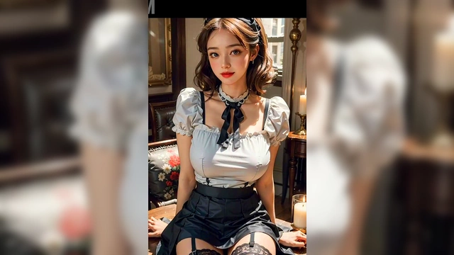 Asian Model's Solo Masturbation Fantasy in Public 3D Anime Teen Pussy Blowjob Orgasm