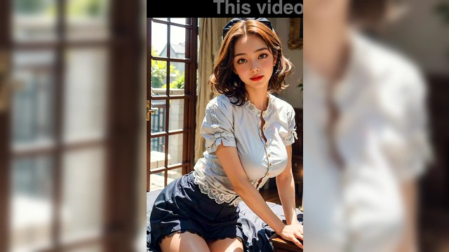 Asian Model's Solo Masturbation Fantasy in Public 3D Anime Teen Pussy Blowjob Orgasm