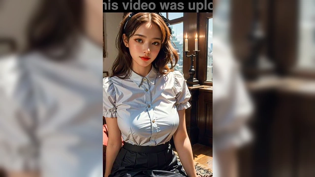 Asian Model's Solo Masturbation Fantasy in Public 3D Anime Teen Pussy Blowjob Orgasm