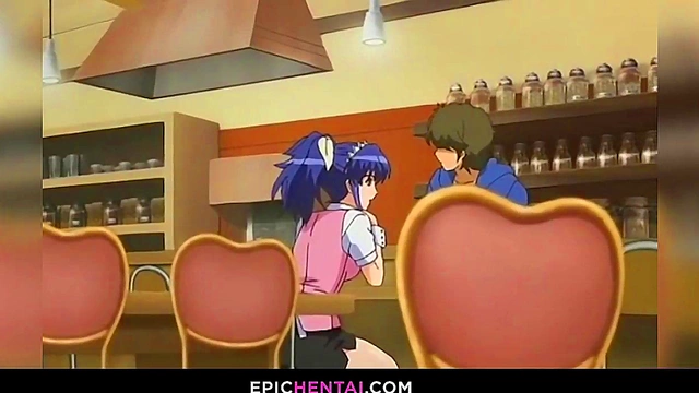 Naughty Anime Waifu Gives Paizuri Then Loses Virginity To Big Dick