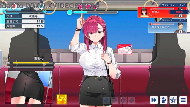 Seductive Schoolgirl Seduces Player for Naughty Pleasure in Anime Sex Game