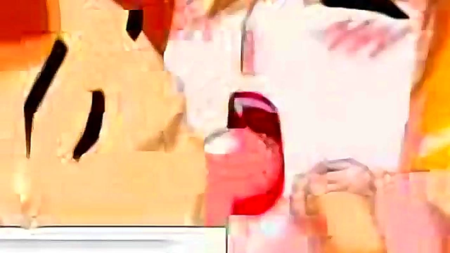 Super-Breasted Hentai Babe Crushes Dick With Her Cleavage & Ass S s