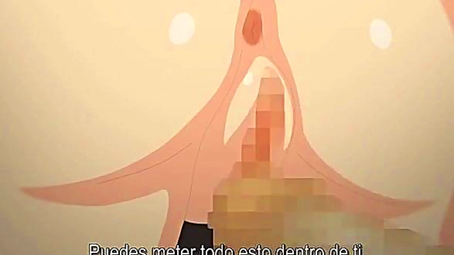 Hungry MILF With Big Ass Sucks Dick Deeply for Hardcore Hentai Boobs Orgasm