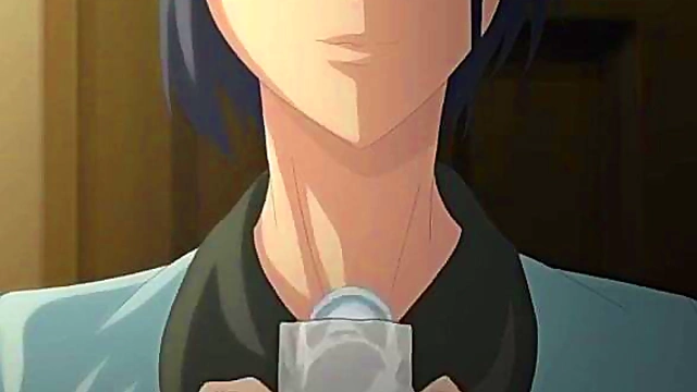 Hungry MILF With Big Ass Sucks Dick Deeply for Hardcore Hentai Boobs Orgasm