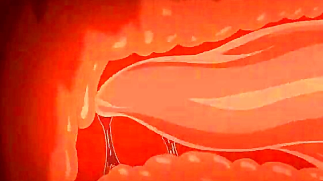 Hungry MILF With Big Ass Sucks Dick Deeply for Hardcore Hentai Boobs Orgasm