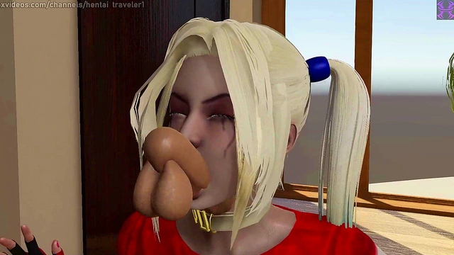 Hot Anime Harley Quinn Gets Fucked Hard for Explosive Squirt Orgasm
