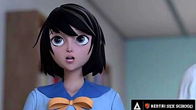 Hot Anime Chick Enjoys Silent Sex Game With Delicious Orgasmic Pleasure