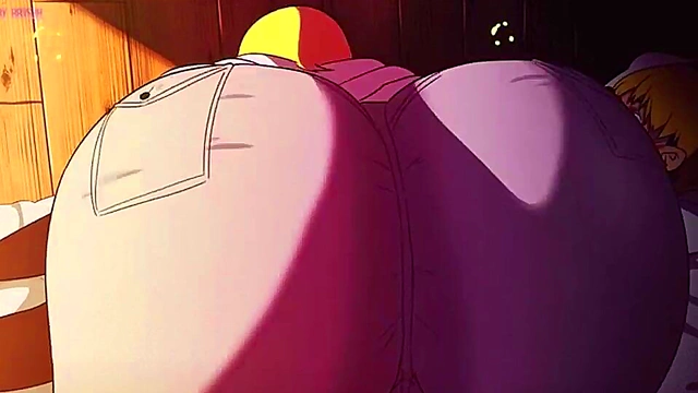 Big-Ass Hentai Babe Gets Anal Sex & Blowjob for Hot Compilation Scene