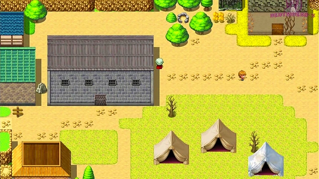 Busty Knight Leads Sword Practice With Exposed Breasts for Hot Anime Action