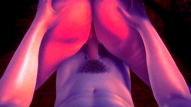 SFM Anime Succubus Albedo Takes BBC Monster Dick for Hard Sex & Big Ass Creampie