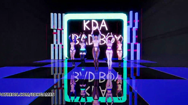 Redvelvet LoL Cosplay Babe Dances Hotly Before A Steamy XXX Showdown With Cock!