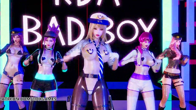 Redvelvet LoL Cosplay Babe Dances Hotly Before A Steamy XXX Showdown With Cock!